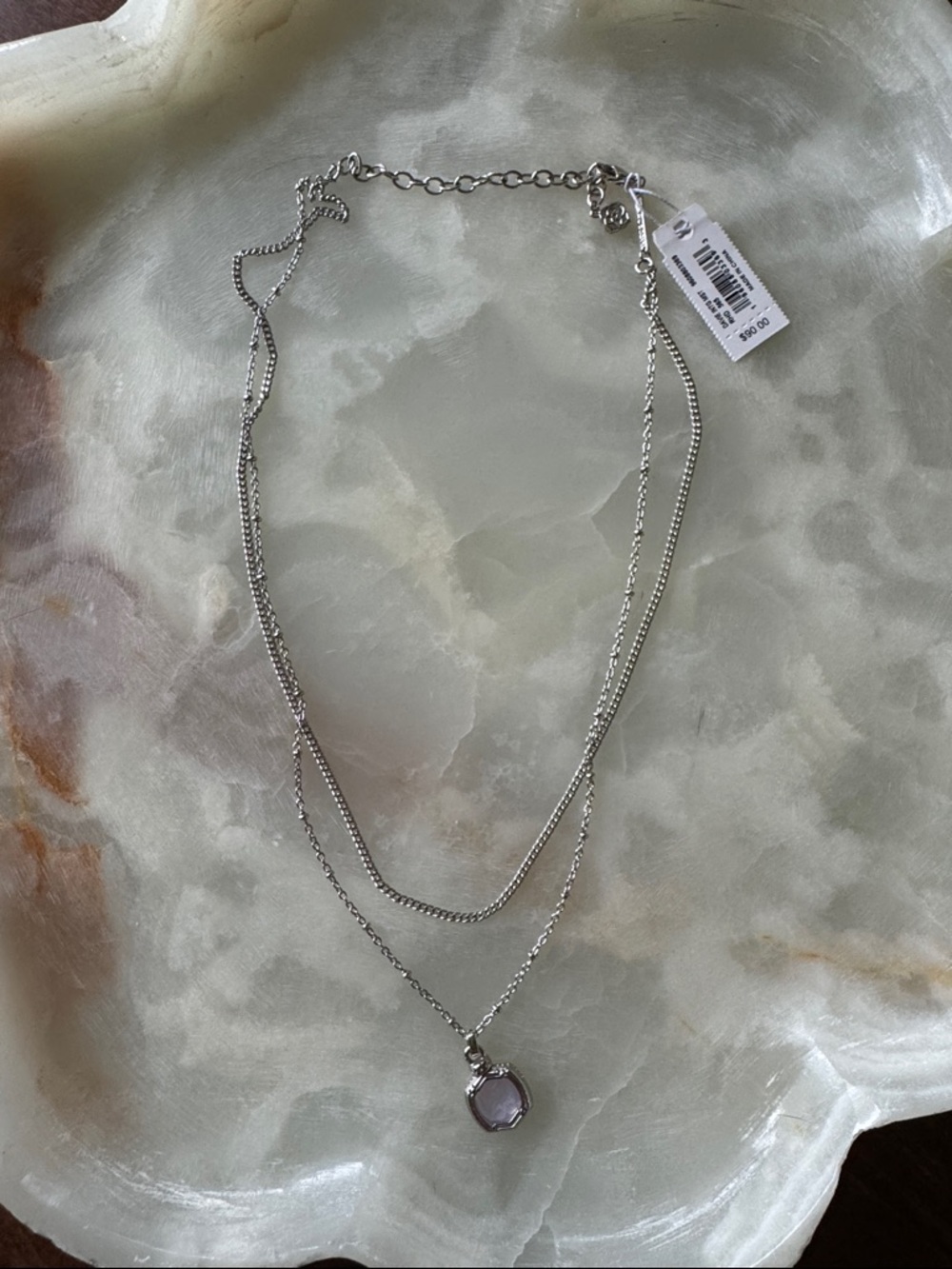 Kendra Scott Davie Intaglio multi strand necklace